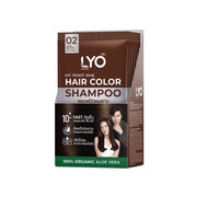 LYO แชมพูปิดผมขาว ปิดผมขาวสนิทเพียง 10 นาที LYO Hair Color Shampoo