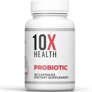 10X Health Probiotics - Immune Support Supplement & Probiotics for Digestive Health w/Lactobacillus 