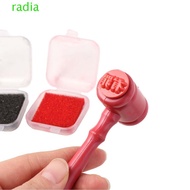 RADIANTZAP Judge Stamp Hammer, Inkpad Portable Toy Wooden Hammer, Judges Costume Accessory Wooden To