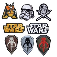 Spot goods clothing embroidery stickers Arm stickers Clothing VelcroCuff VelcroHot Sale Star Wars Th