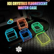 Luminous Watch Case for iWatch 40/41/44/45/42/46mm Stylish Hollow Protection Cover iWatch Series11 1