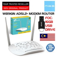 FOC: 16GB USB.TPLINK W8961N 300Mbps ADSL2+ Streamyx WiFi Modem Router - TPLINK 8961 8951 2730 2750