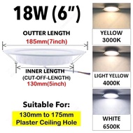 SIRIM LED 6 Inch Down Light Down Light 4 Inch LED Downlight Down Light LED Ceiling Light Lampu Down 