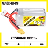 [OFFICIAL WARRANTY 30 DAYS] GNB13505S100A/GNB GAONENG 1350mah 5S 18.5V XT60 100C 200C RC FPV Drone LiPo Battery Pack