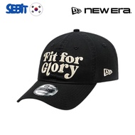 [NewEra] 9TWENTY Fit For Glory Embroidered Curved Cap Black Adjustable