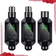 Wireless Microphone Converter XLR for Dynamic Microphone Guitar Receiver Transmission Adapter