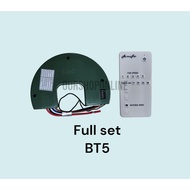 [ ORIGINAL ] ALPHA FAN PCB BOARD / RECEIVER AND REMOTE CONTROL BT5 - Fast Delivery