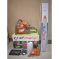 MESIN MATA NEW WEST 628 688i CHAINSAW MACHINE COMPLETE WITH 24Pcs LASER STEEL BAR 72-42 BIT