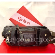 Kickers Waist Bag Chest Bag Leather Unisex KIC-W-88119