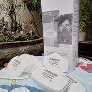 Combo of 5 panels and 10 3M 3701CN dust filters, 3701 fine dust filter cotton
