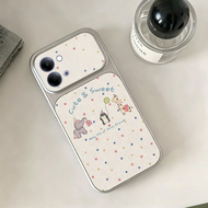 Phone Case for Infinix Zero 30 4G Zero30 5G Cute Sweet Animal Heart Star Cartoon Leather Casing Shoc