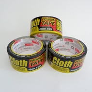 BLACK CLOTH TAPE NACHI INSULATION TAPE 2 INCH X 12 M (46 mm x 12 M) | ALHAZEN_BS