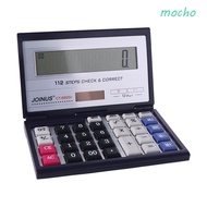 MOCHO Solar Calculator, Multifunctional Portable Folding Flip Calculator, Durable 12 Digits Large Sc