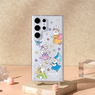 Suzy's Zoo魔法花園晶石透明防摔SAMSUNG繩掛手機殼