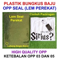 Mantap Plastik 25X30 - Opp 25X35 - Opp 28X38 - Plastik Opp Seal -