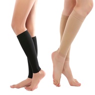 GTHRSDH ระบายอากาศได้ระบายอากาศ ถุงเท้าแบบยืดหยุ่น ไนลอนทำจากไนลอน สไตล์ลูกวัว ปลอกน่องแบบรัด ที่พยุงขา บางและบาง ถุงเท้าขาสไตล์น่อง ป้องกันเส้นเลือดขอด