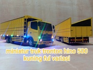 promo miniatur RC truk tronton hino 500 ful variasi