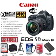 (NEW)CANON EOS 5D MARK IV 24-105MM F/4L IS USM II (3 YEARS WARRANTY) FULL COMBO SET FREE EXTRA BATTE