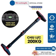 Door-mounted wall-mounted pull-up bar in many sizes from 62-150cm, customized to suit home gym to in