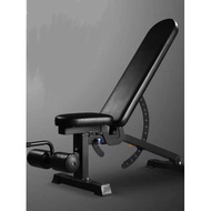 (Ready Stock) Adjustable Dumbbell Gym Bench Semi Commercial Weight Lifting Fitness Flat, Incline & D