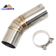 Slip on for  959 Panigale 60mm Motorcycle Exhaust Middle Link Pipe Escape Stainless Steel Muffler