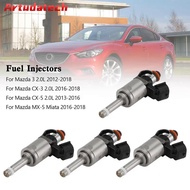 4PCS Fuel Injectors PE01-13-250C Fit For Mazda 3 CX-3 CX-5 2.0 2012-18 PE01-13250B Car Accessories