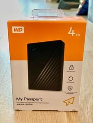 WESTERN DIGITAL My Passport 4TB Portable HDD 4TB USB3.2