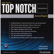 Top Notch 3/e (Fundamentals) ActiveTeach (DVD-ROM/1片) 作者：Allen Ascher,Joan Saslow