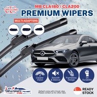 MB CLA180 / CLA200 CAPS CLEARZ Premium Car Wipers - Front Windshield Wiper Set | Mercedes Benz