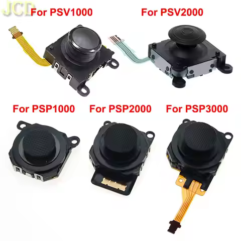 JCD For PSP1000 PSP2000 PSP3000 Slim 3D Analog Joystick Controller Thumb Stick Replacement For PSP P