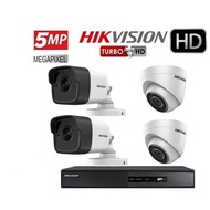 HIKVISION 5MP 4-CHANNEL CCTV Ultra HD 1920P CCTV Package