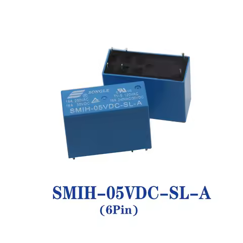10PCS SMIH-005 012 024-SL-C Relays SMIH-005 012 024-SL-A 5v 12v 24v 250VAC 8Pin 9Pin SPDT SPST