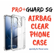 [SG SELLER] Airbag Phone Case Xiaomi 14 Ultra Xiaomi 13 Ultra Xiaomi 13 Pro 13T Pro 12T Pro Mi Clear Casing