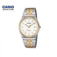 Casio General MTP-B145SG-7AV Silver/Gold Stainless Steel Band Men Watch