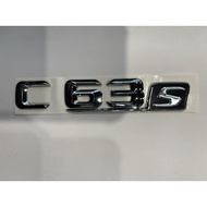 Mercedes Benz C63S Emblem Logo chrome