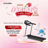 Ogawa Mom's Active Energize Bundle iFit Treadmill + Body Slimming + BellaX Slimming &amp; Heating Belt + Turtle Mini Massage