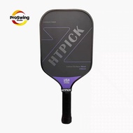 HTPICK T700 Carbon Fiber Professional Pickleball Pickaball Paddle Training Paddle Cold-pressed Cloth