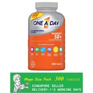 One A Day Women's 50+ Multivitamin, 300 Tablets(Exp: 02/2027)