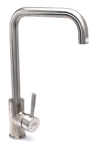 (Có Video) Vòi rửa chén nóng lạnh Inox SUS 304 Eurolife EL-T001 (Trắng vàng)