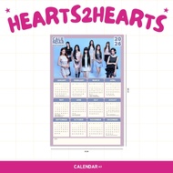 2026 CALENDAR HEARTS2HEARTS KPOP UNOFFICIAL H2H CARMEN JIWOO YUHA STELLA JUUN ANA IAN YEON
