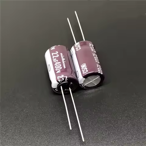 5pcs/50pcs 22uF 400V NICHICON CS Series 12.5x20mm High Ripple Current High Reliability 400V22uF Alum