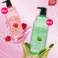 Watsons Body Wash [2 Botol] /Body Bath White Tea/Cherry Blossom/Rose/Freesia 1000ML(Watson Viral)