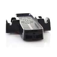 Cooling Fan Console Stand with Controller Storage for Xbox360 Slim