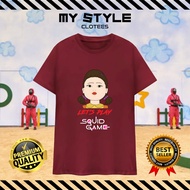 SQ Game t shirt 100% cotton/baju squid game 06