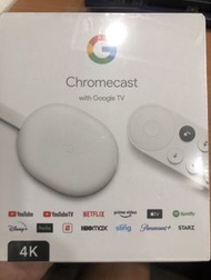 Google Chromecast with Google TV/Chromecast 4代 現貨