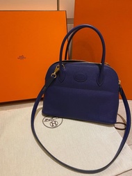 Hermes Bolide 27 99% new Blue Encre