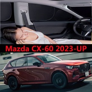 For Mazda CX-60 2023-UP Car Sunshade Fully Blackout Car Curtain Side Window Privacy Sun shade