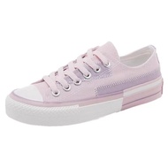 YESSY Sepatu Wanita Sneakers Import Korea model Flat Bahan Kanvas Warna Pink dan Ungu