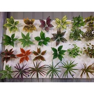 Artificial branches and leaves decorated with many decorative patterns