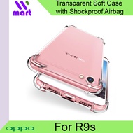 TPU Transparent Soft with Shockproof Airbag Case for Oppo R9s